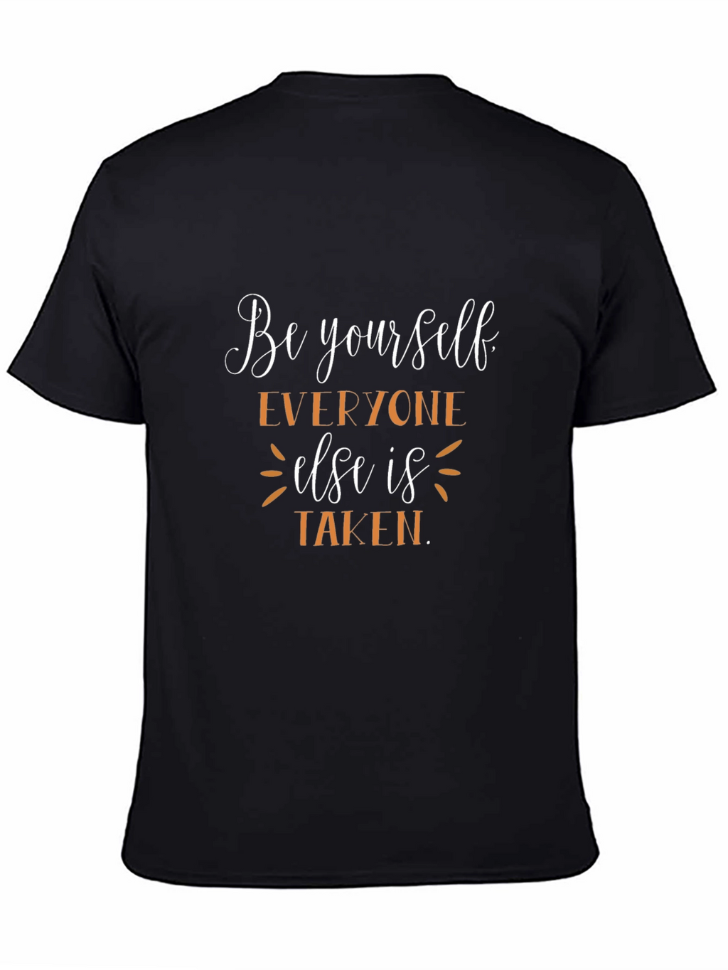 Be Yourself Graphic Tee - Inspirational Quote Shirt