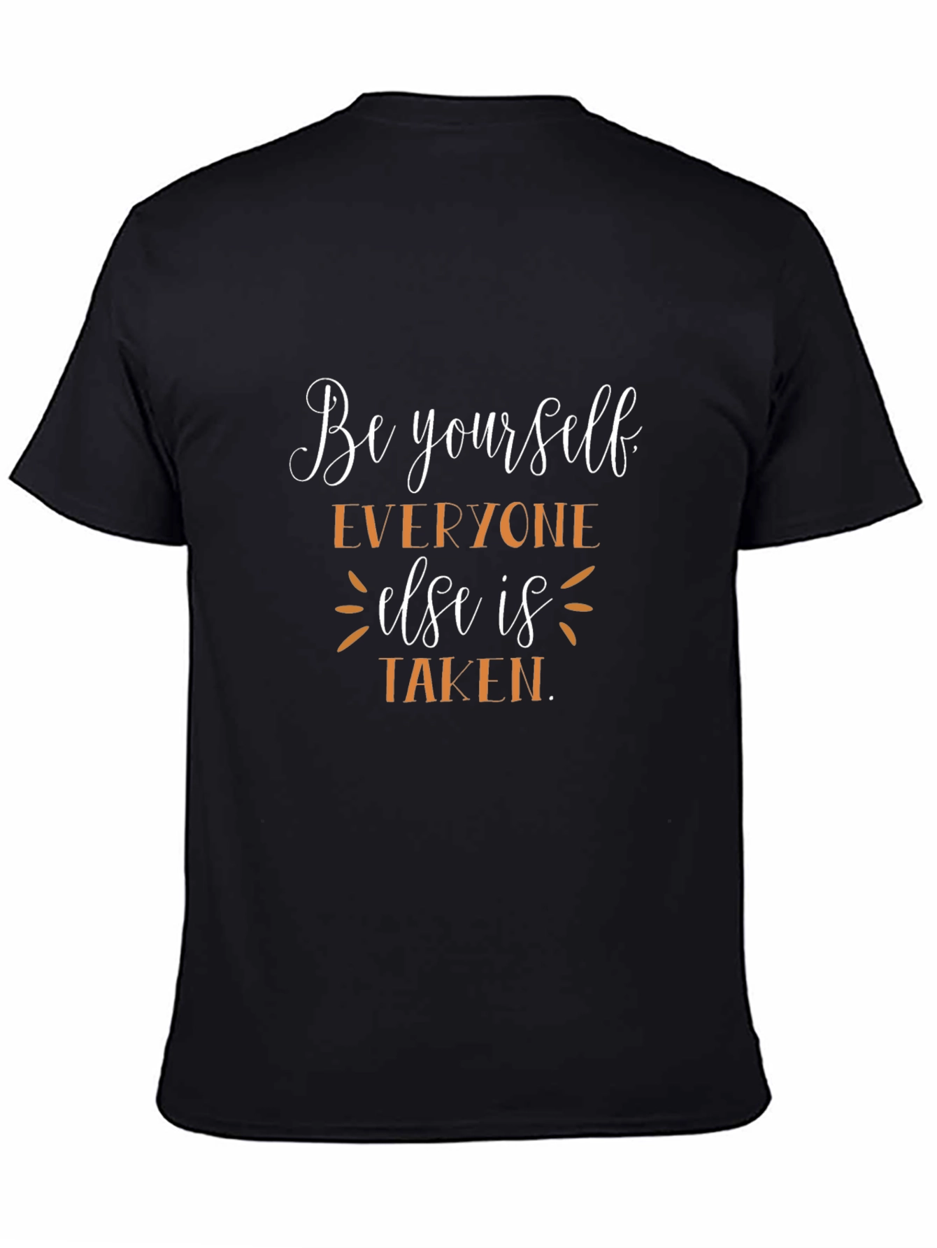 Be Yourself Graphic Tee - Inspirational Quote Shirt