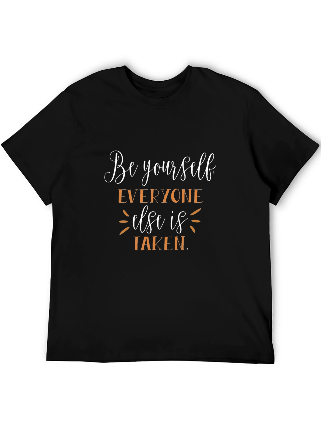 Be Yourself Graphic Tee - Inspirational Quote Shirt