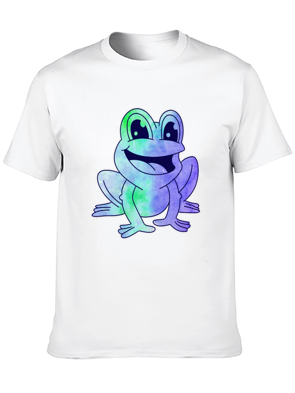Fun Frog Graphic Tee - Mens Black T-Shirt