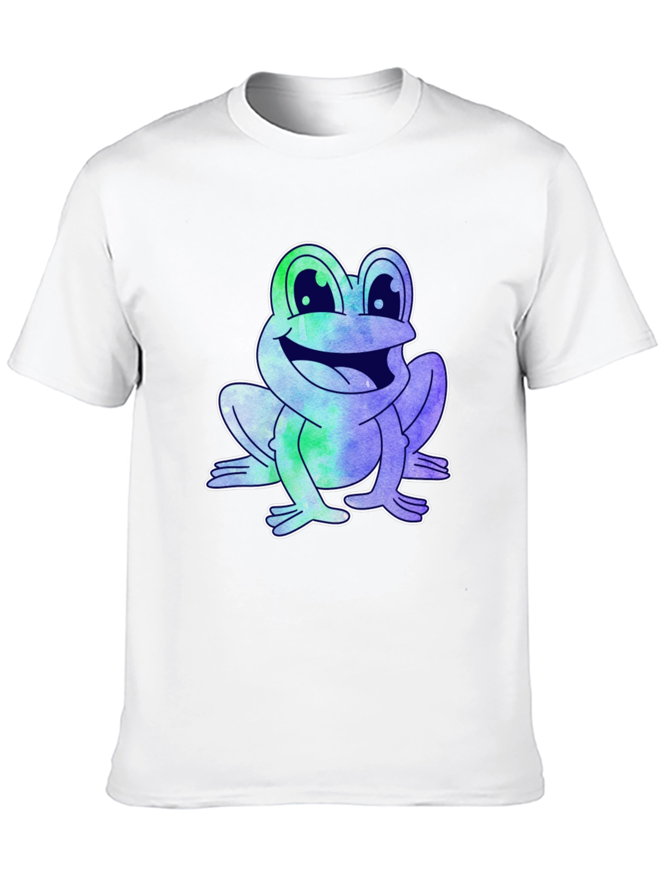Fun Frog Graphic Tee - Mens Black T-Shirt