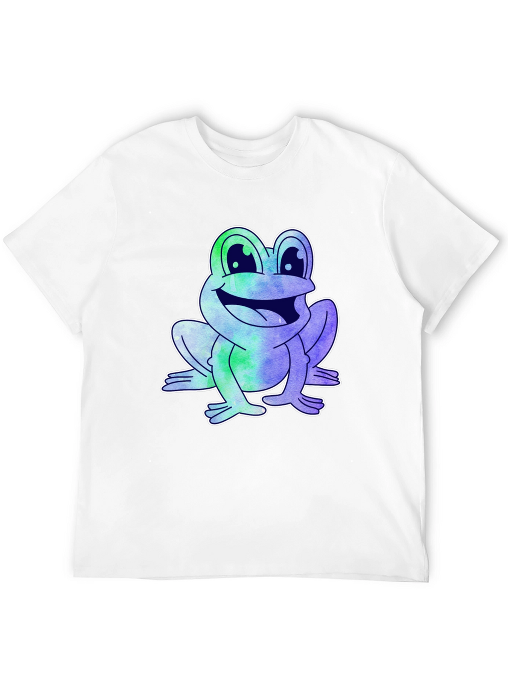 Fun Frog Graphic Tee - Mens Black T-Shirt