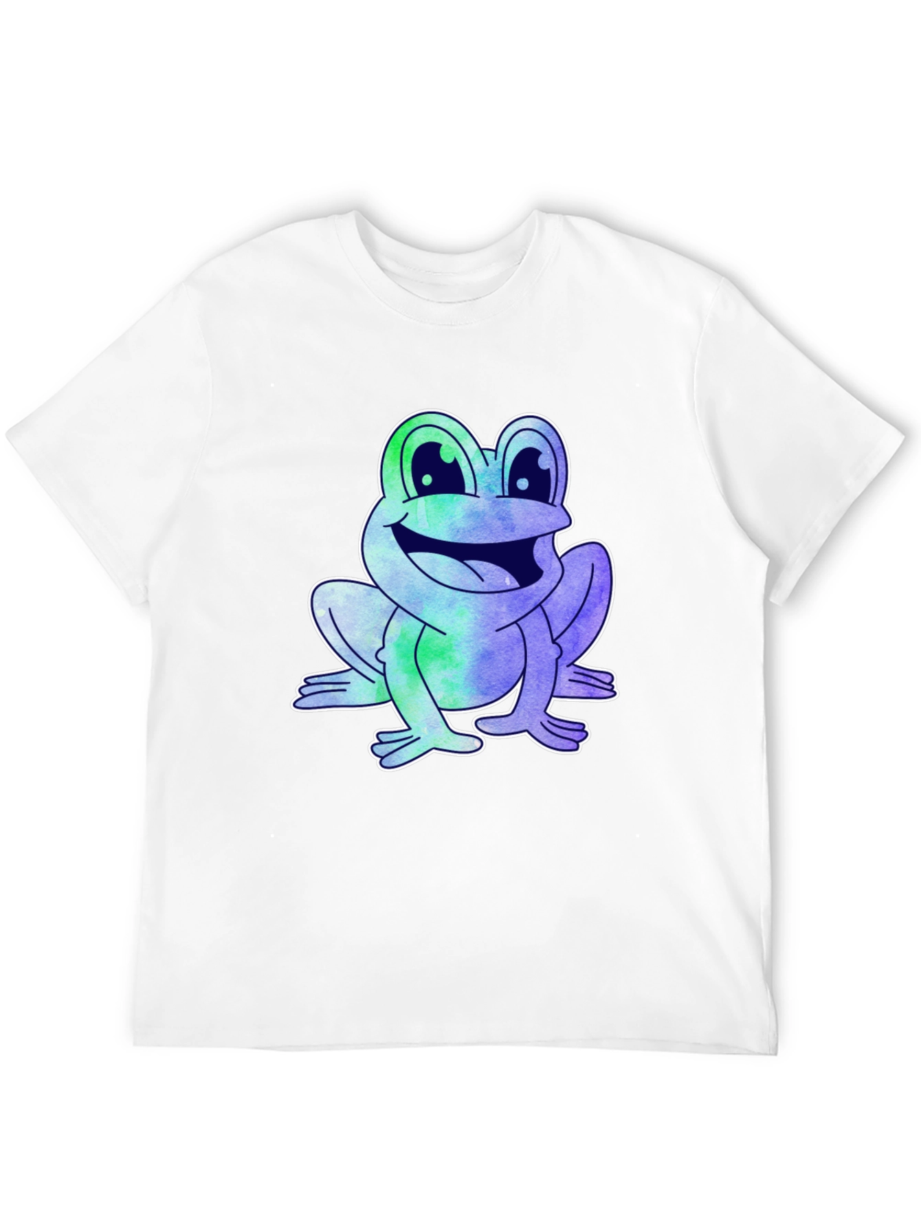 Fun Frog Graphic Tee - Mens Black T-Shirt