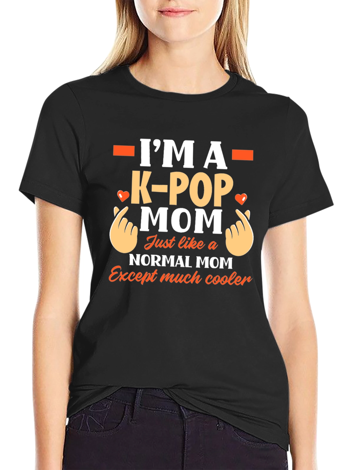 Im A K-Pop Mom Graphic T-Shirt