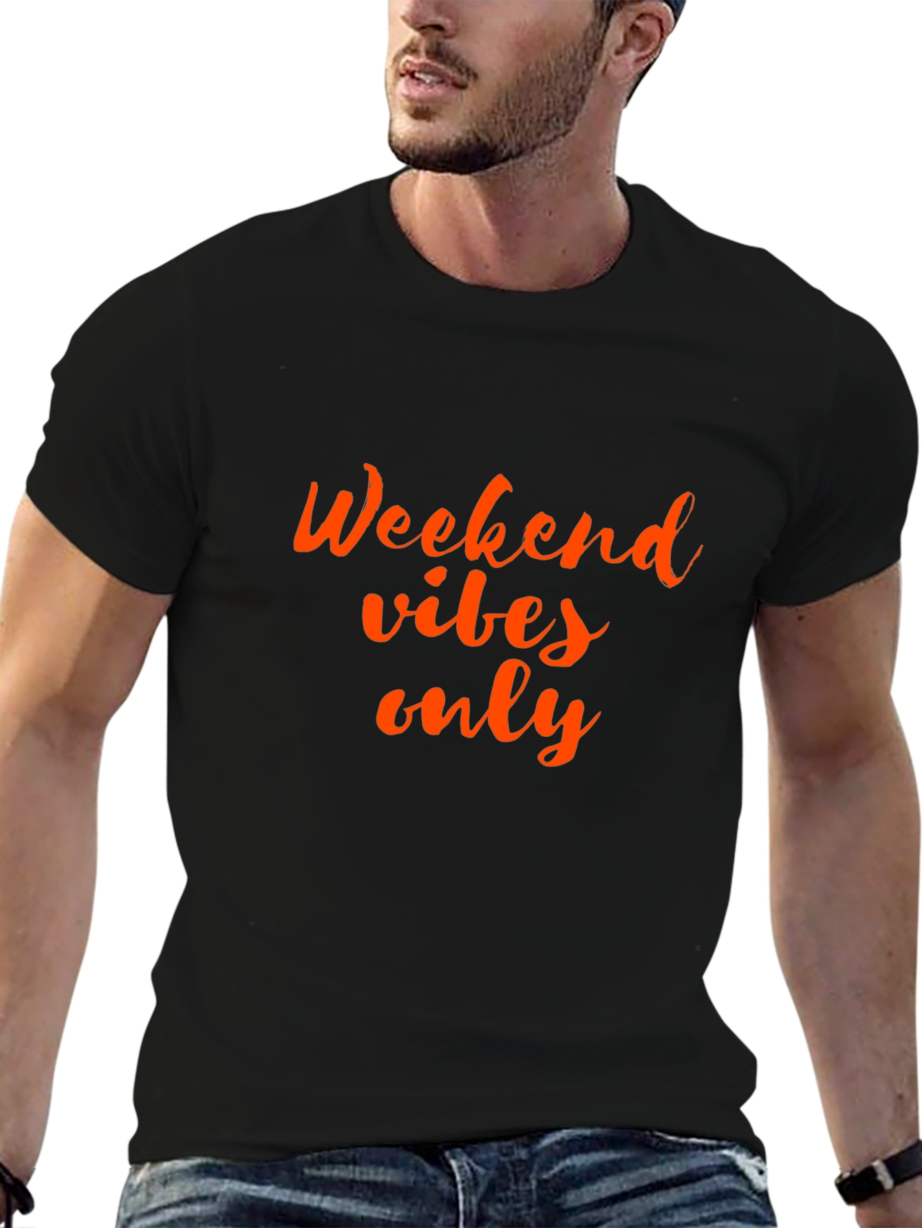 Weekend Vibes Only Graphic T-Shirt