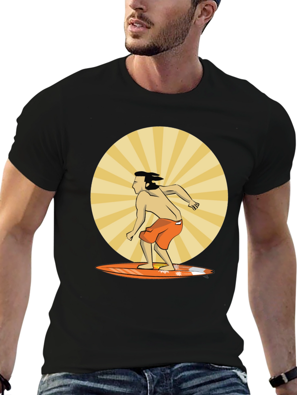 Surfer Graphic Tee - Cool Casual Comfort
