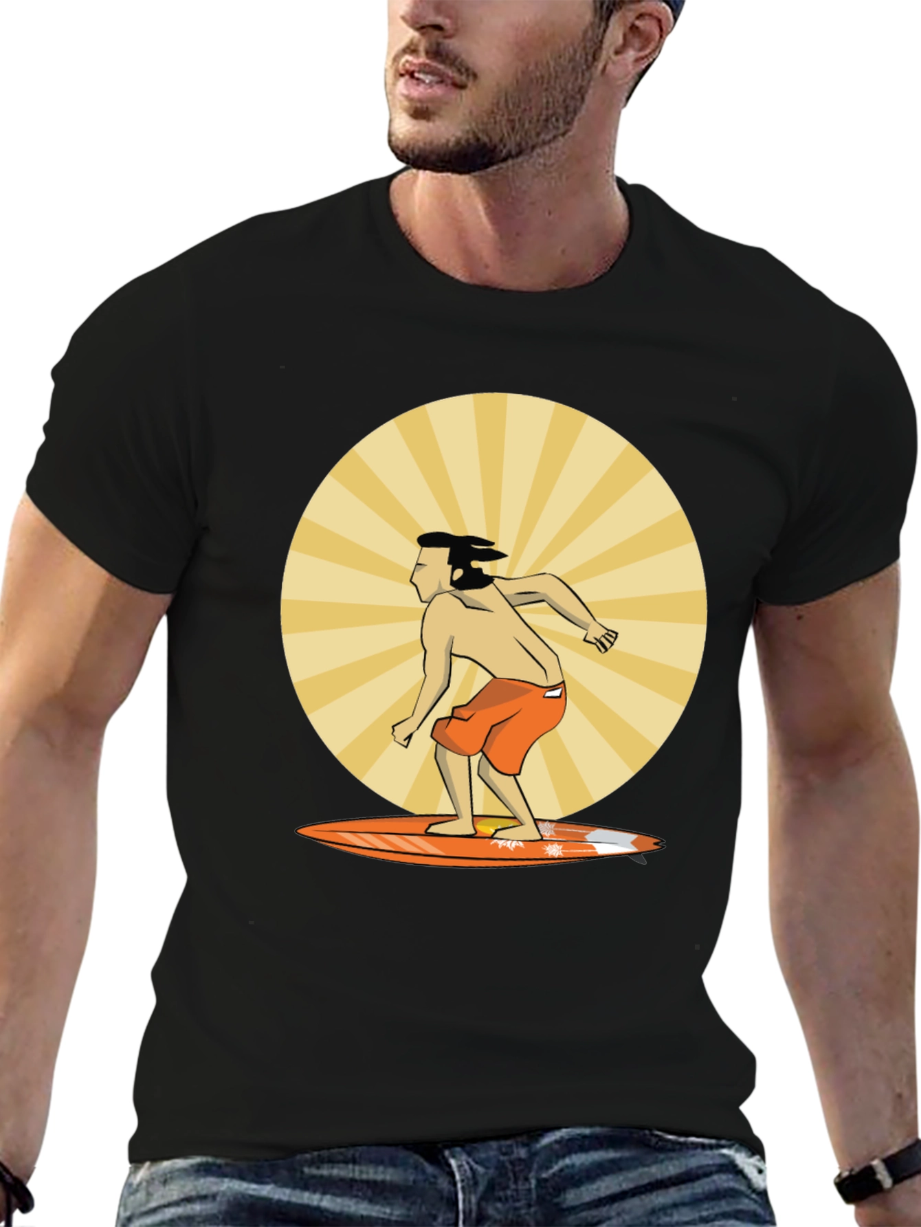 Surfer Graphic Tee - Cool Casual Comfort