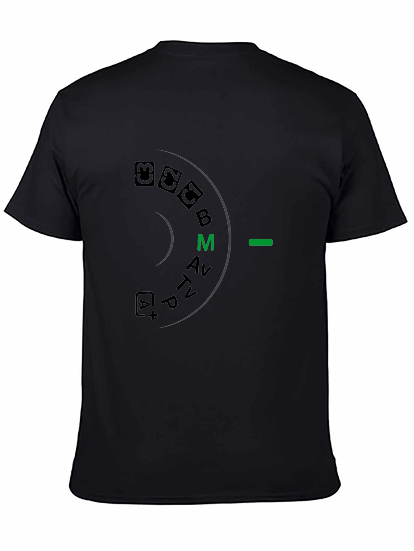 Camera Mode Dial Graphic T-Shirt - Photographer Apparel