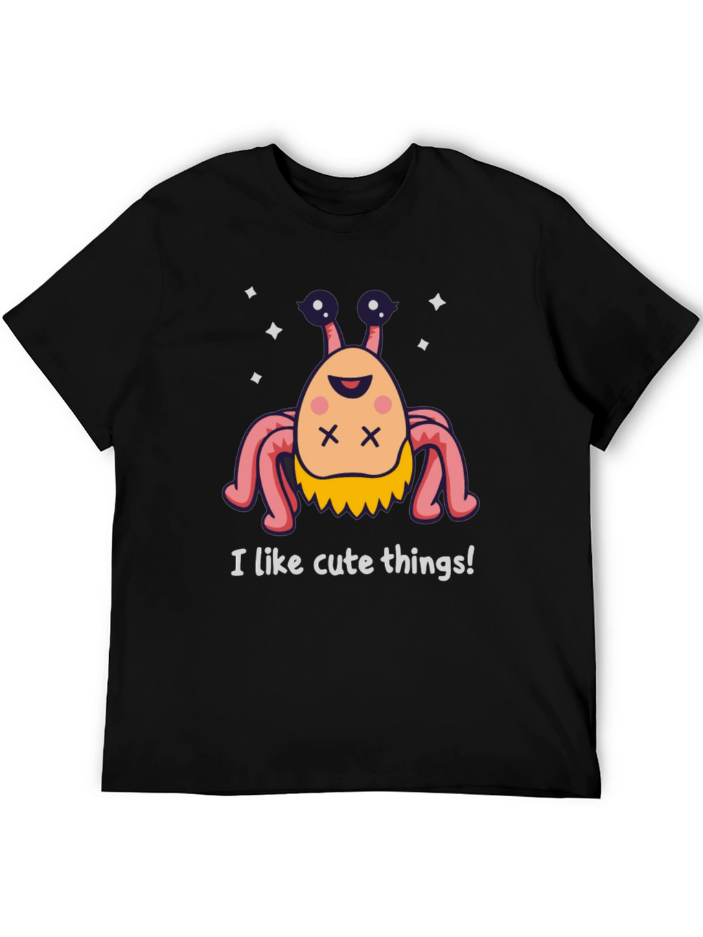Cute Hermit Crab T-Shirt - I Like Cute Things!