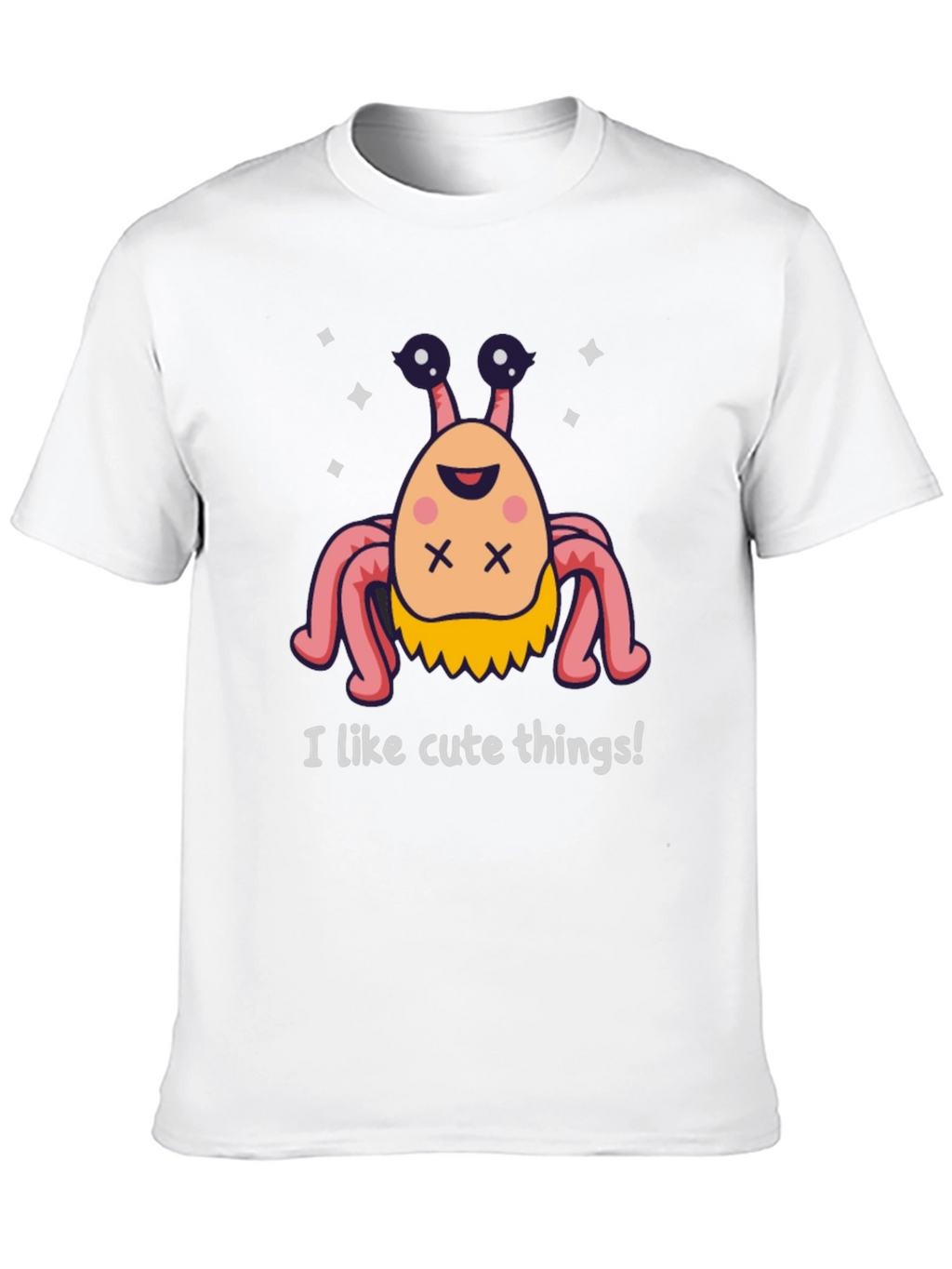 Cute Hermit Crab T-Shirt - I Like Cute Things!