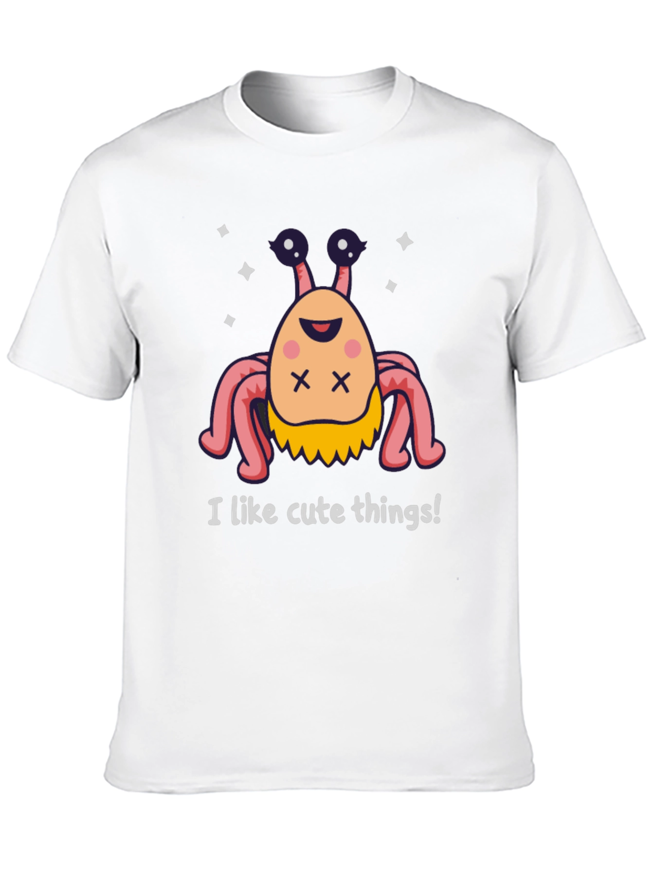 Cute Hermit Crab T-Shirt - I Like Cute Things!