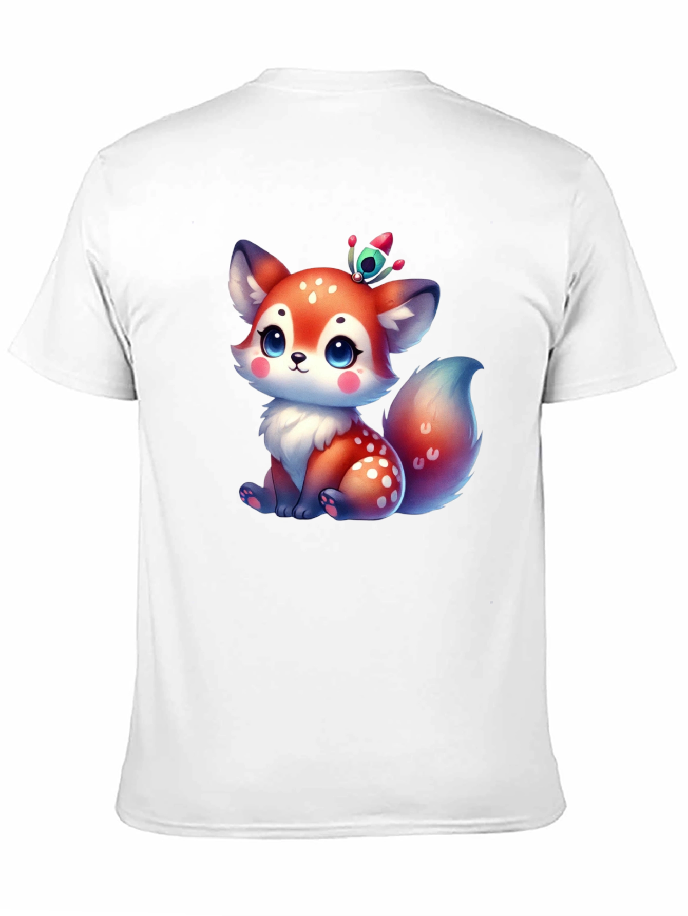 Cute Fox Graphic Tee - Whimsical Design