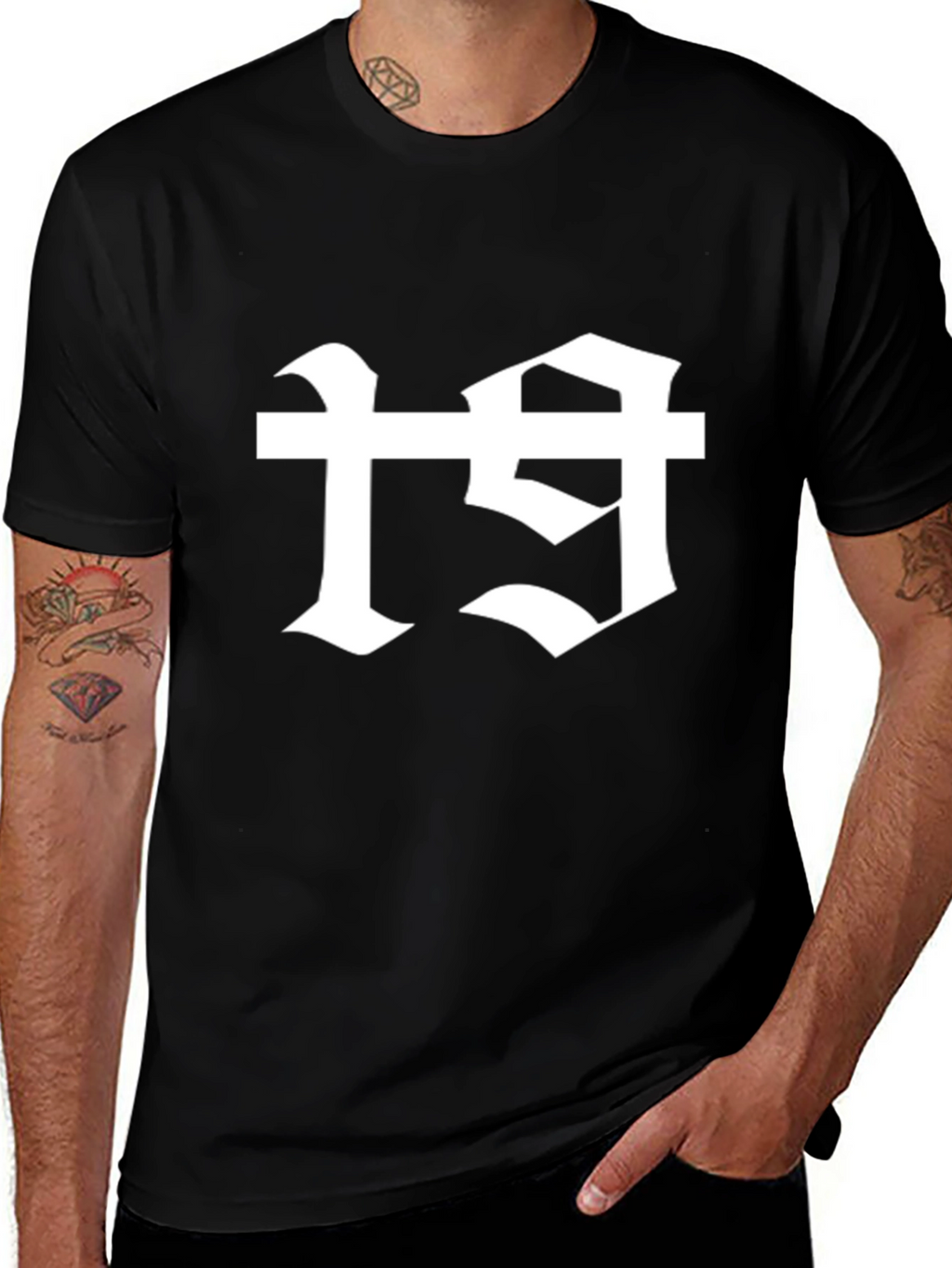 Gothic 19 T-Shirt - Bold Graphic Tee