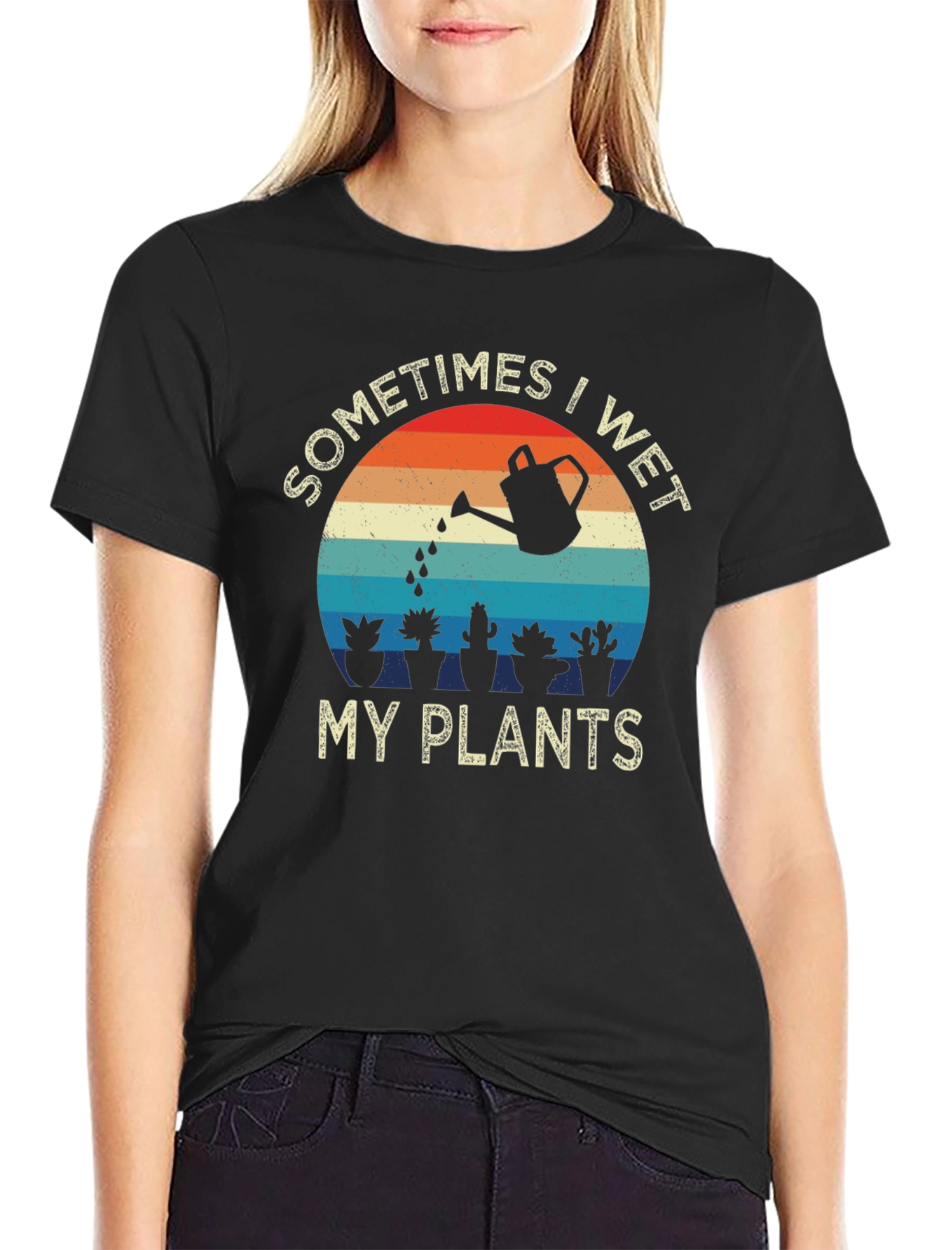 Sometimes I Wet My Plants Graphic Tee
