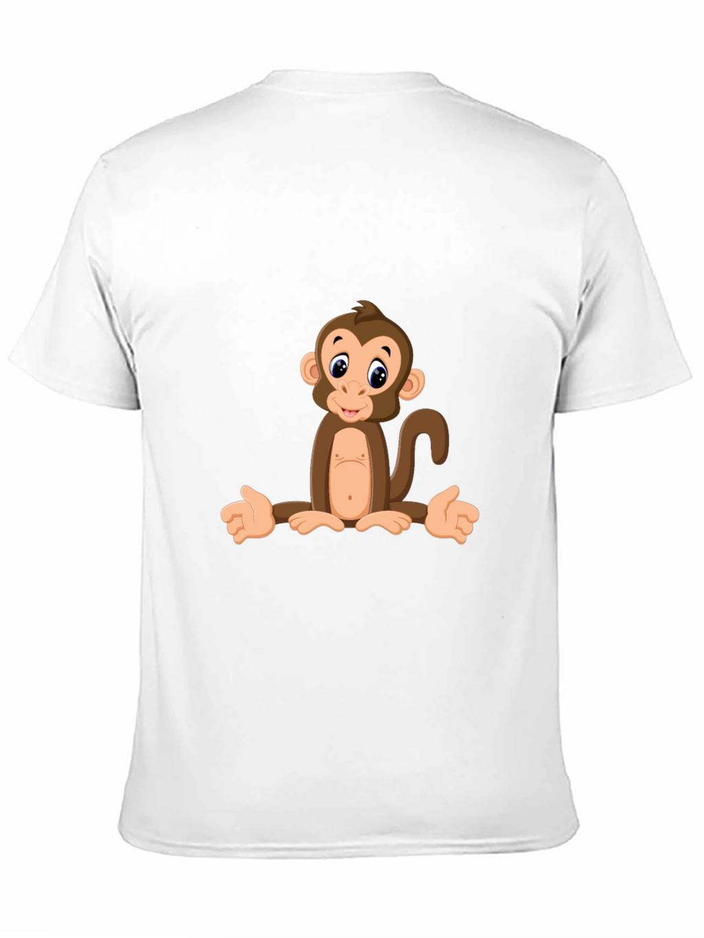Monkey Graphic Print T-Shirt - Fun & Casual Wear