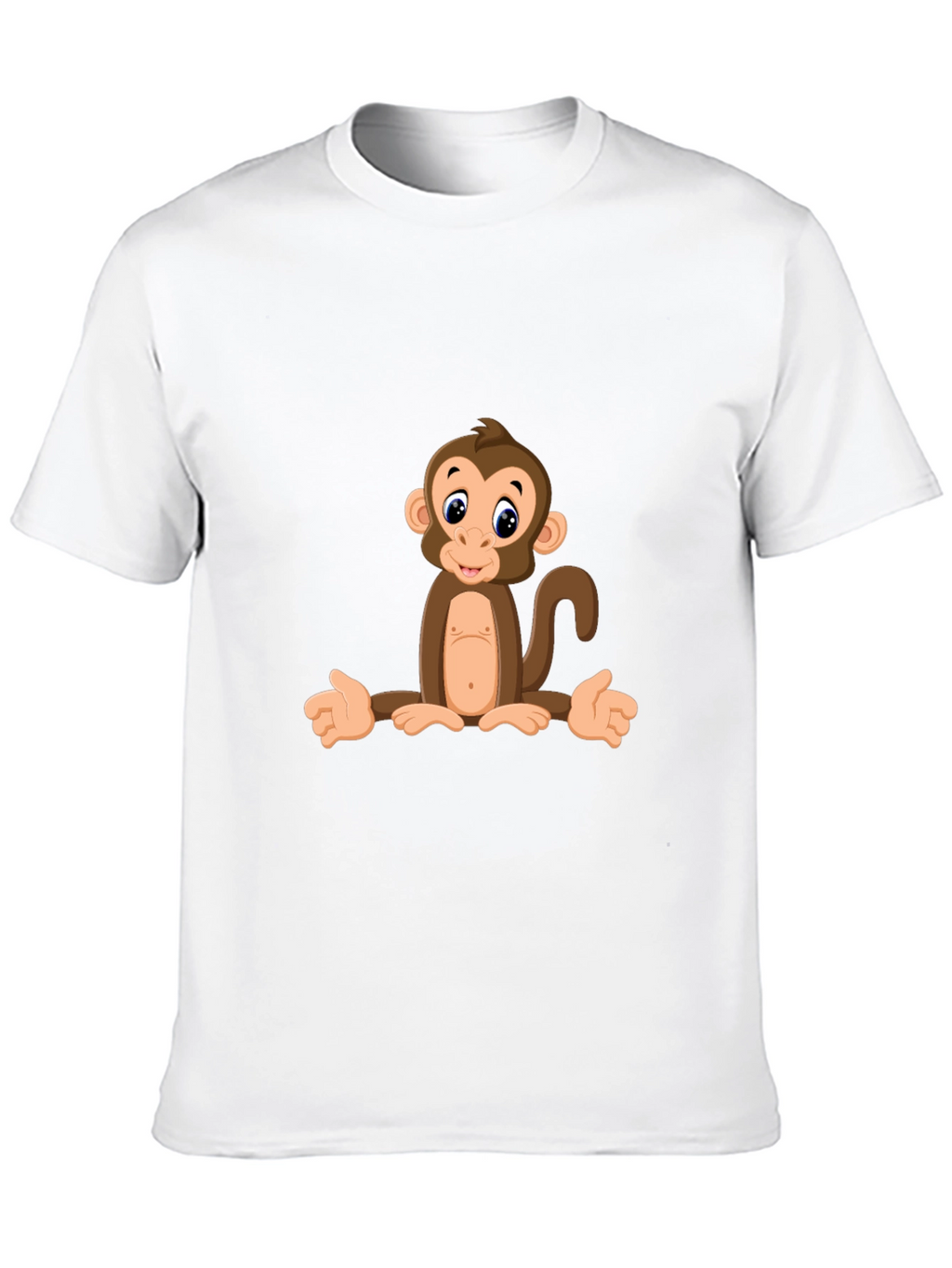 Monkey Graphic Print T-Shirt - Fun & Casual Wear