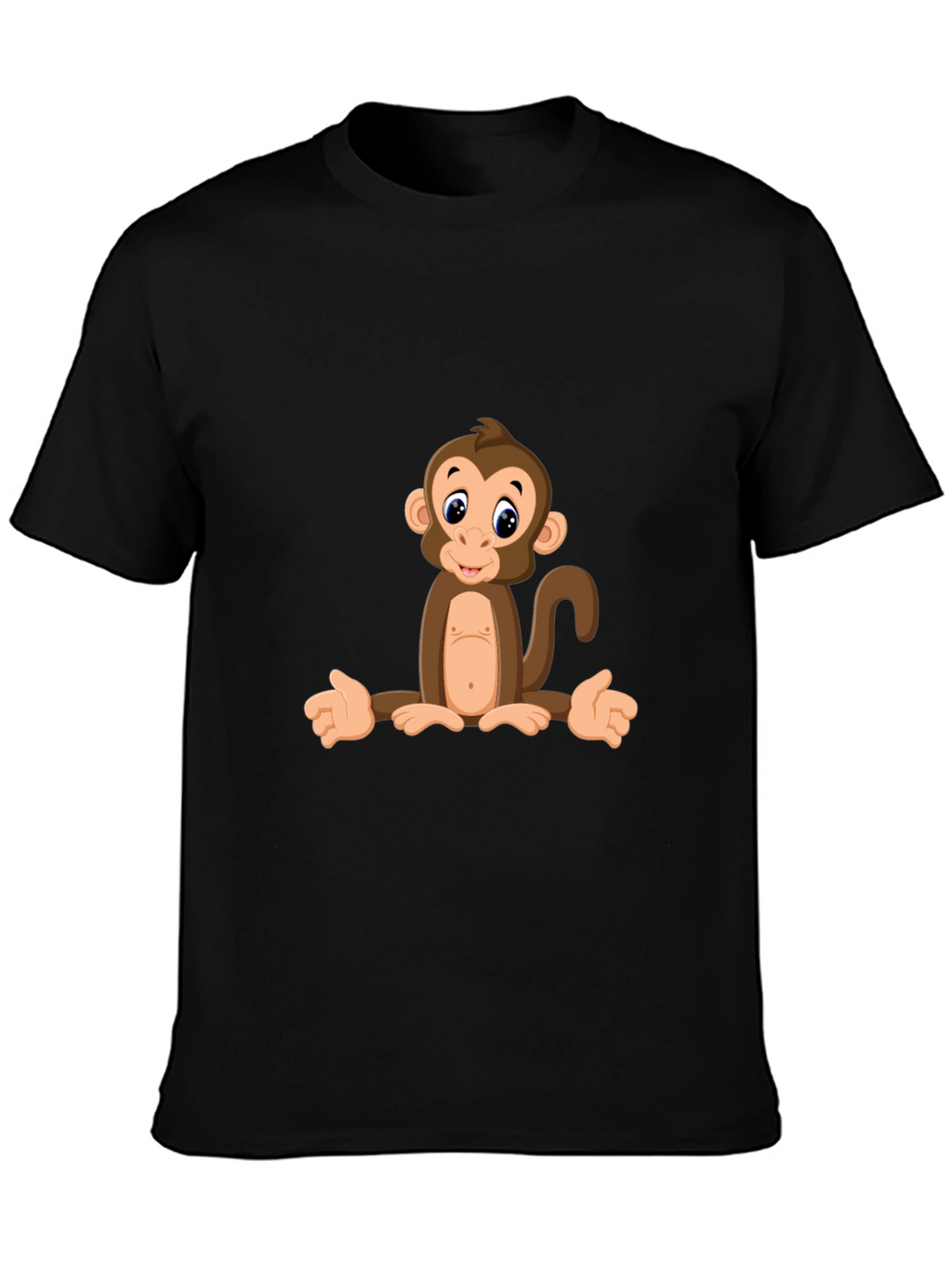 Monkey Graphic Print T-Shirt - Fun & Casual Wear