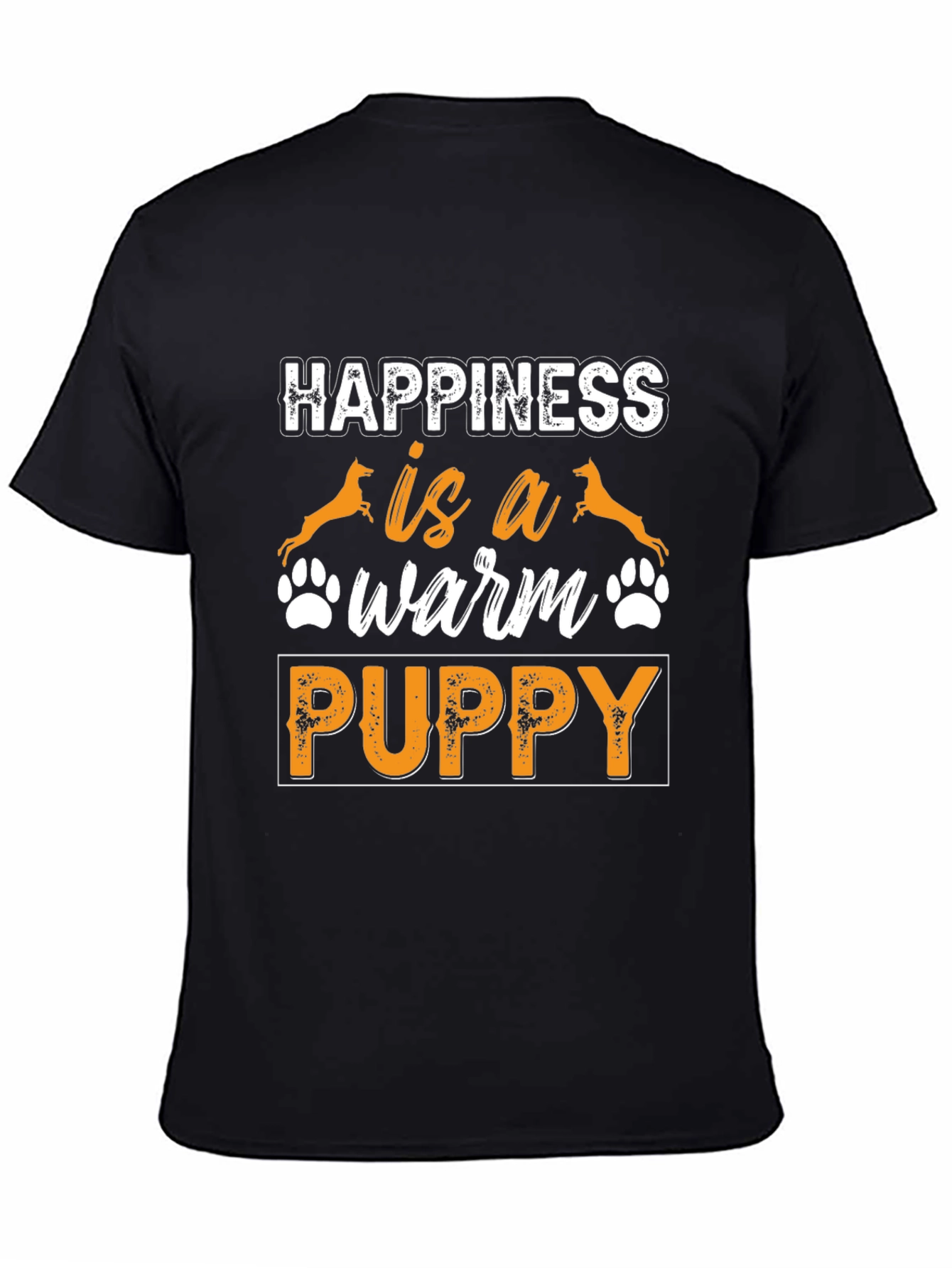 Happiness is a Warm Puppy Graphic Tee