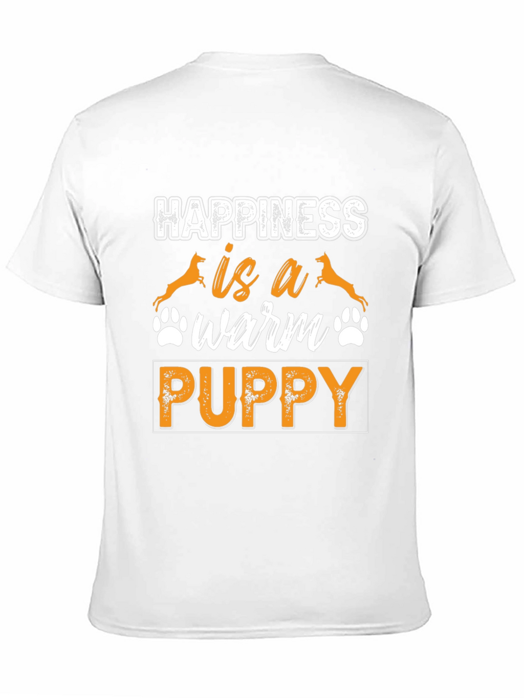 Happiness is a Warm Puppy Graphic Tee