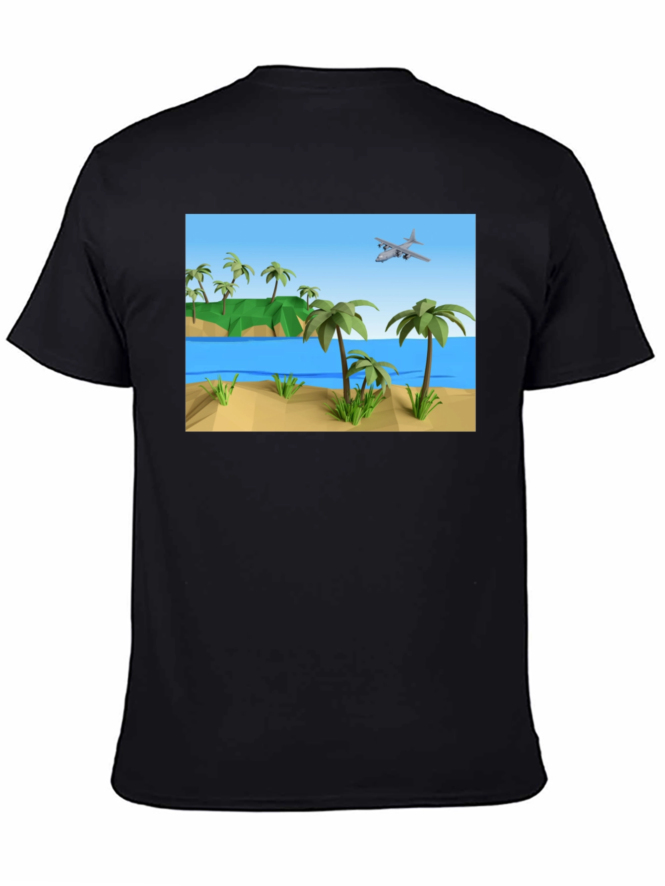 Tropical Island Plane T-Shirt