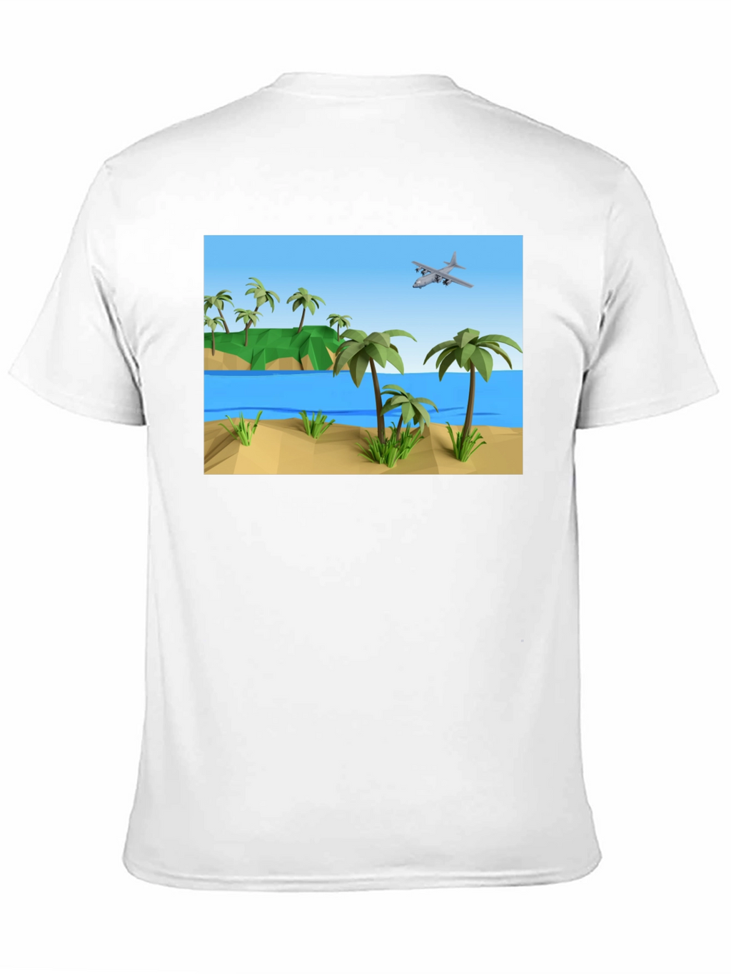 Tropical Island Plane T-Shirt