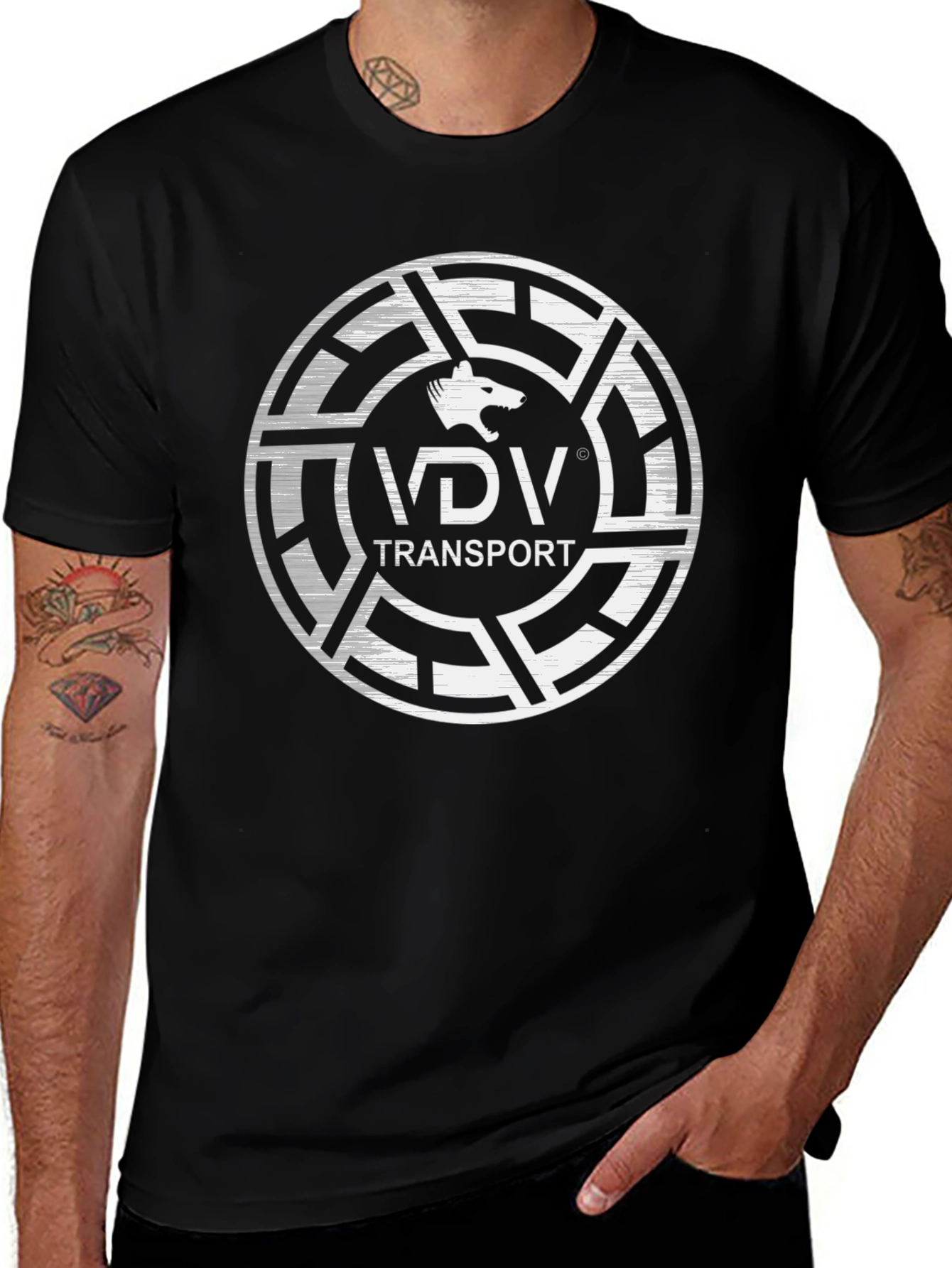 VDV Transport Graphic Black T-Shirt