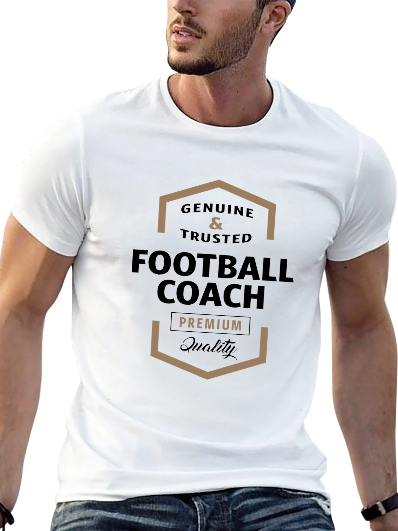 Genuine Football Coach T-Shirt - Premium Quality Design