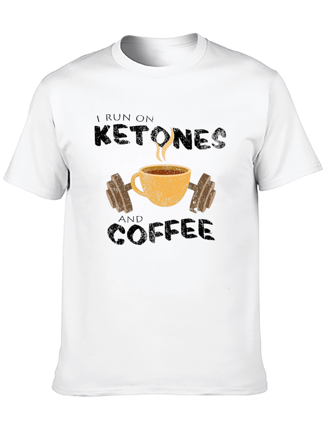 Ketones and Coffee T-Shirt - Gym Lover Tee