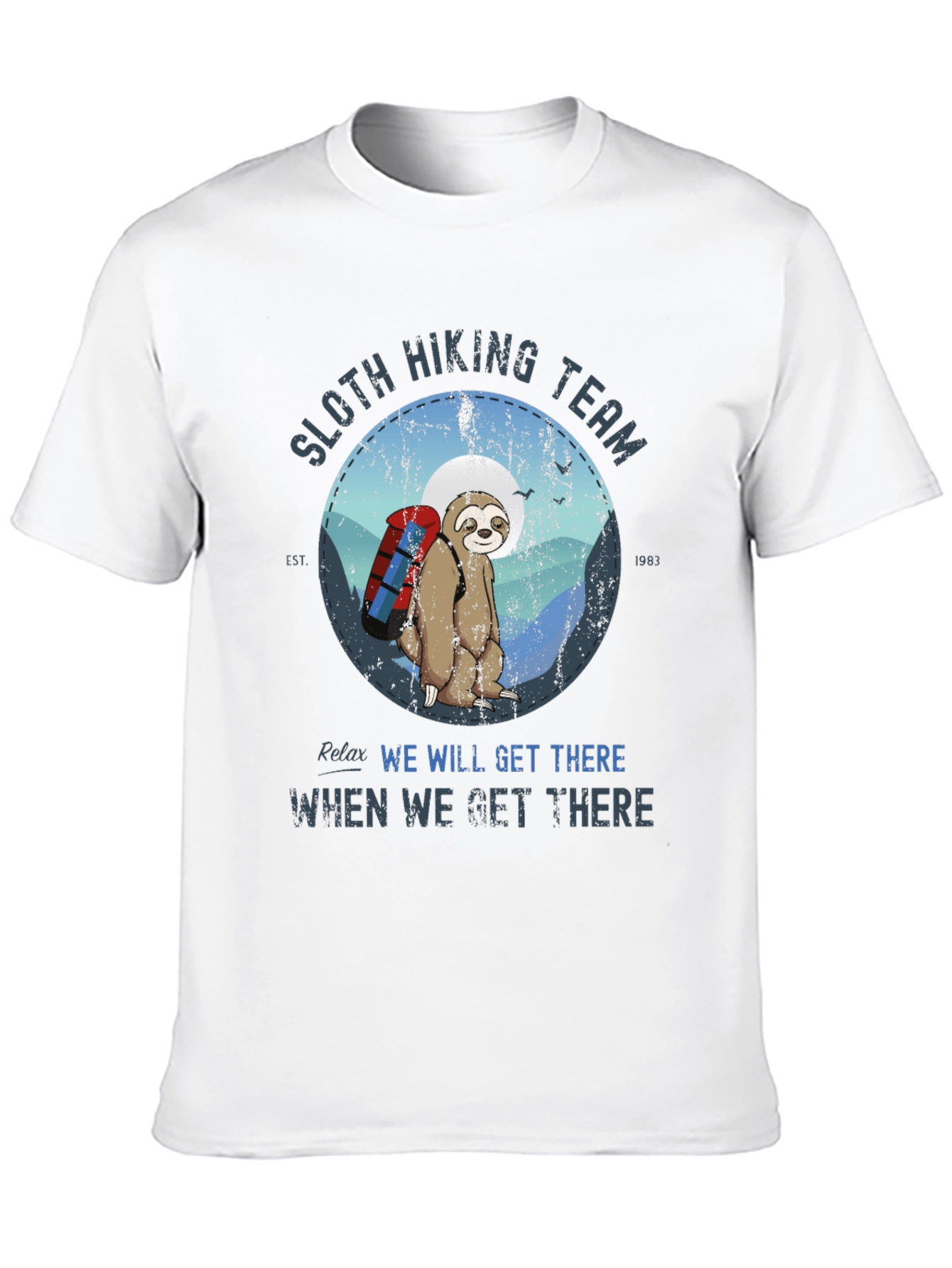 Sloth Hiking Team T-Shirt