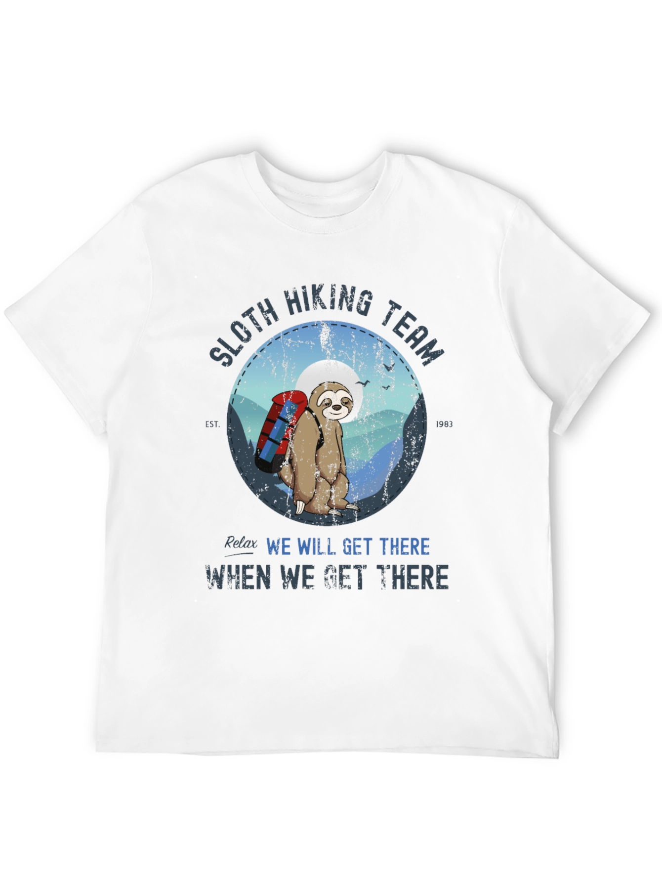 Sloth Hiking Team T-Shirt