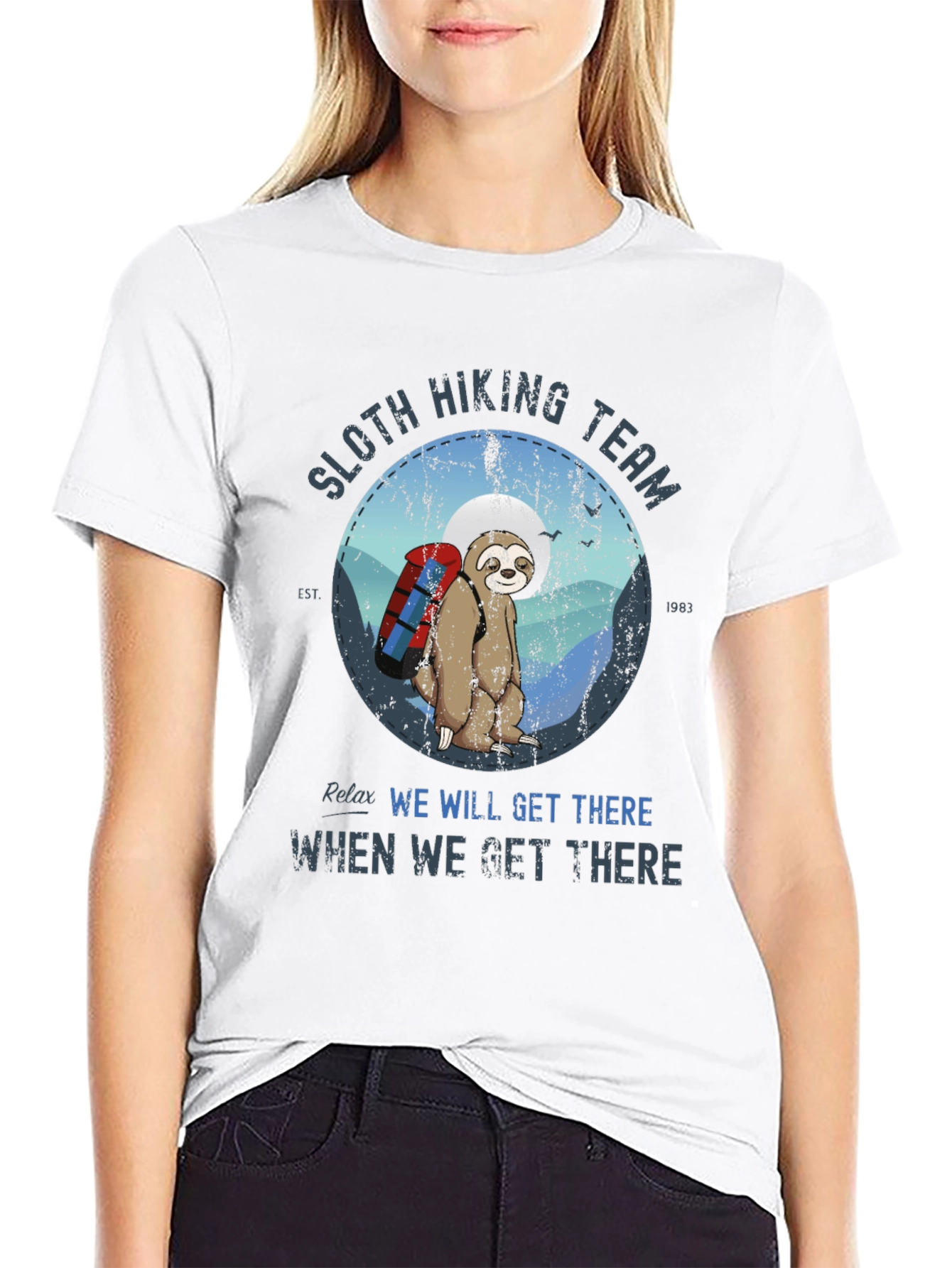 Sloth Hiking Team T-Shirt