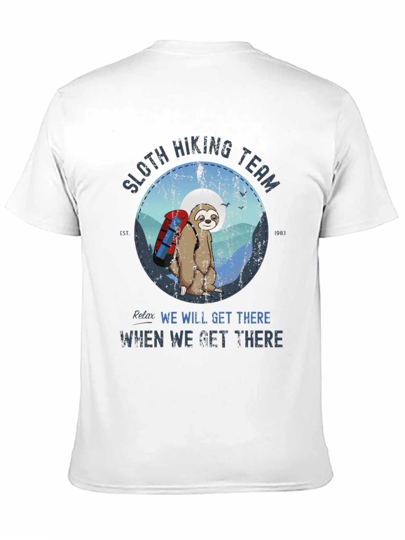 Sloth Hiking Team T-Shirt