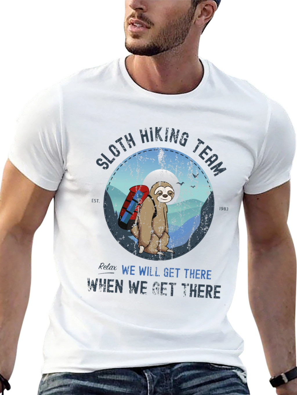 Sloth Hiking Team T-Shirt