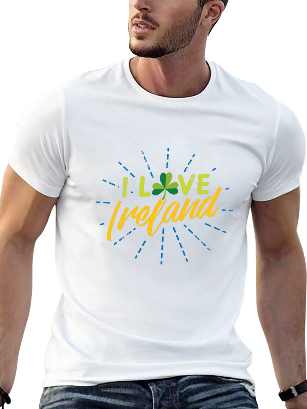 I Love Ireland Graphic T-Shirt