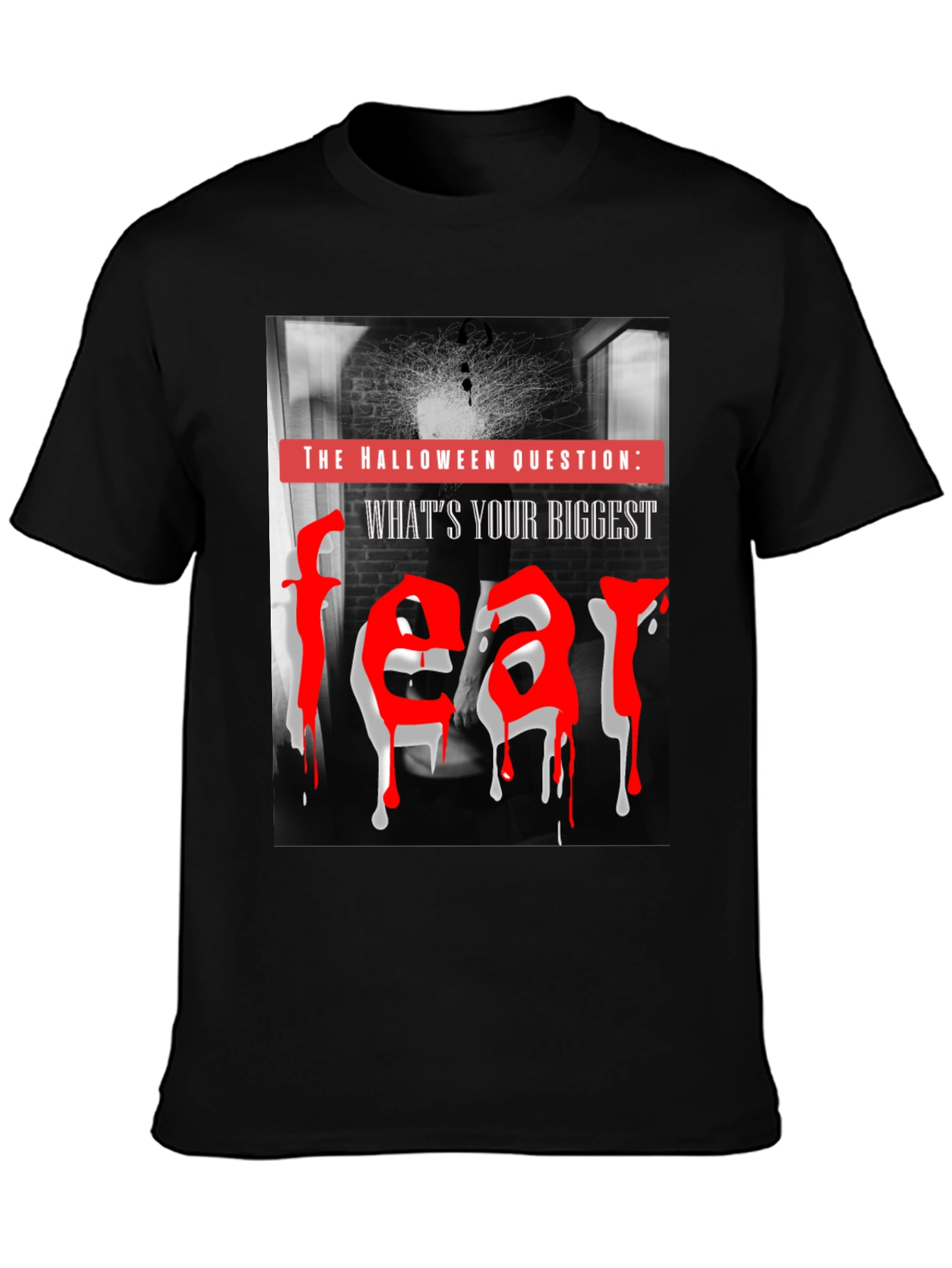 Halloween Fear T-Shirt - Spooky Graphic Tee