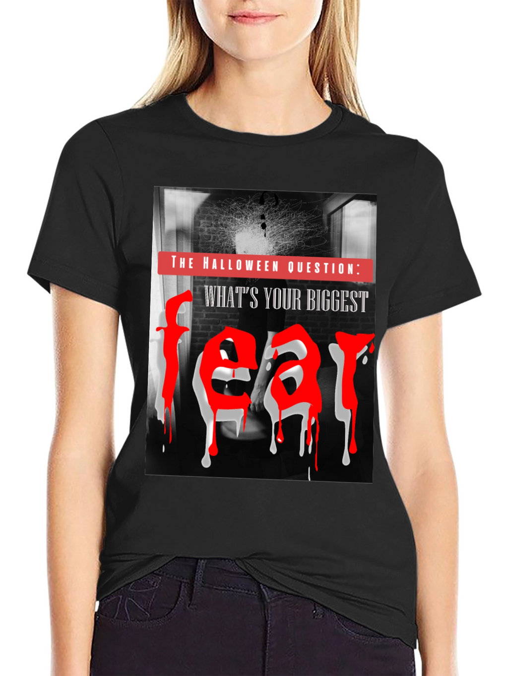 Halloween Fear T-Shirt - Spooky Graphic Tee