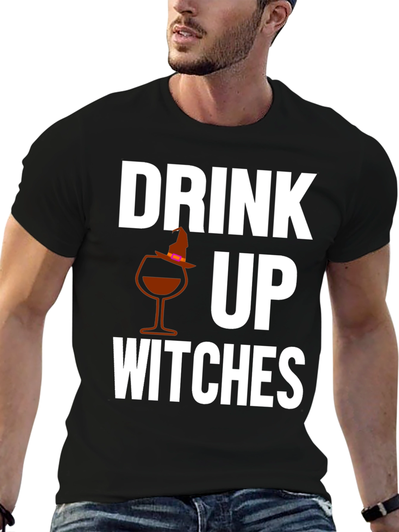 Drink Up Witches Graphic T-Shirt
