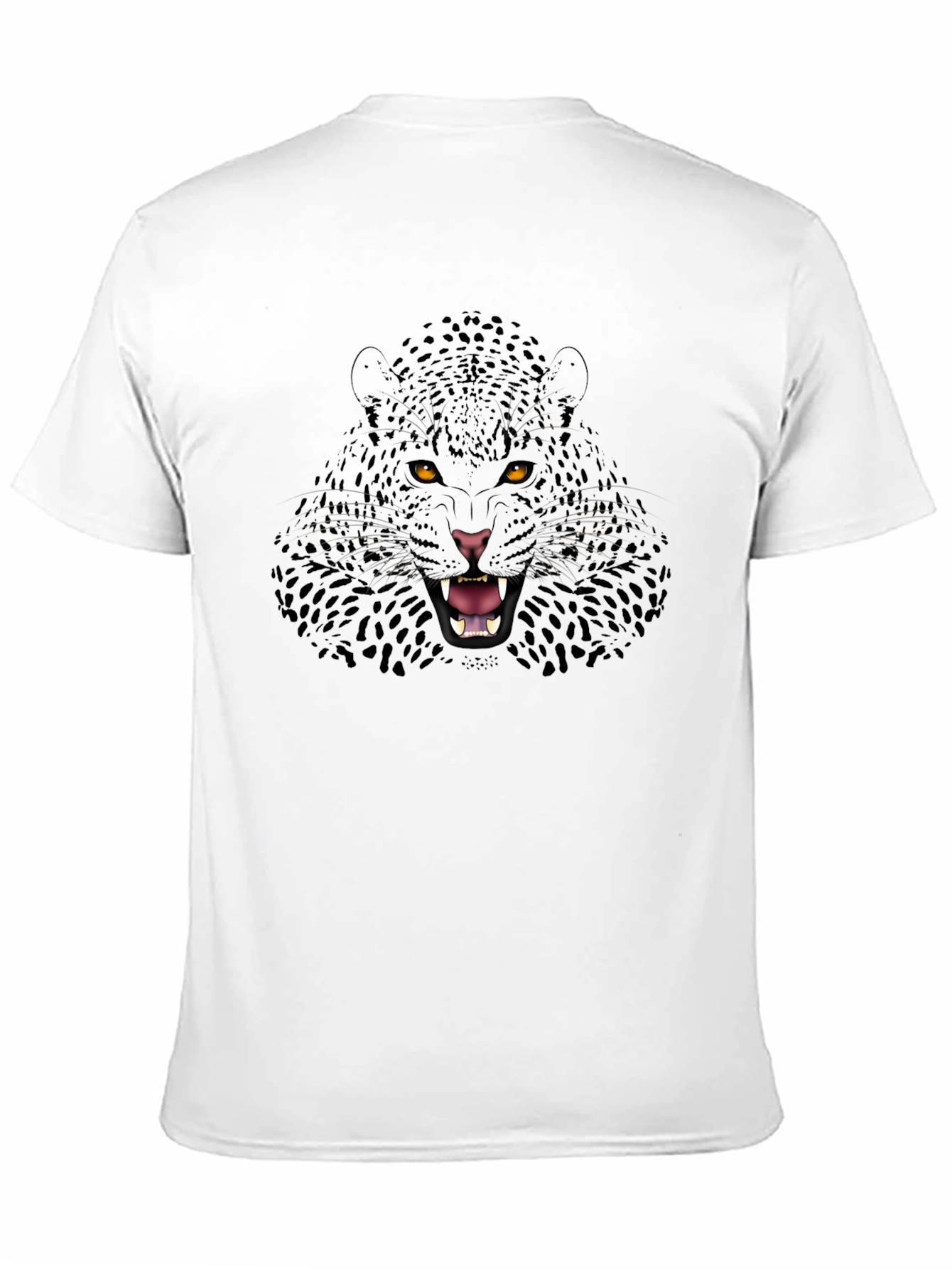 Black Panther Graphic Print Mens T-Shirt