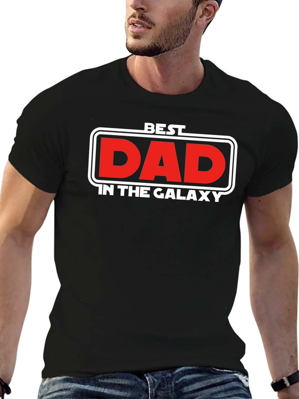 Best Dad in the Galaxy T-Shirt