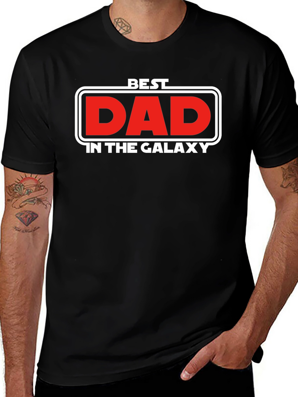Best Dad in the Galaxy T-Shirt