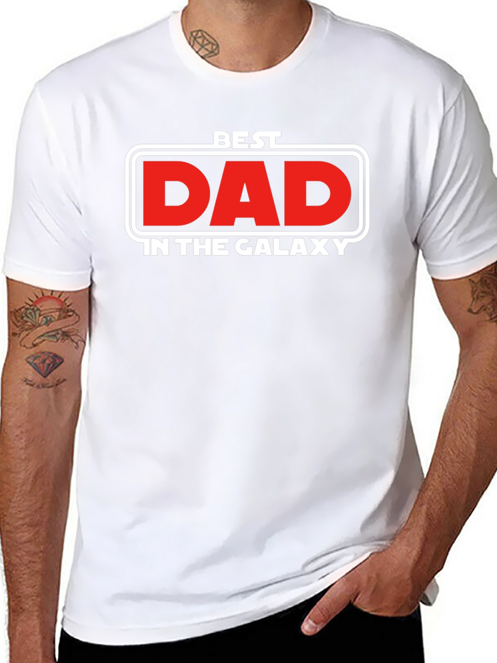 Best Dad in the Galaxy T-Shirt