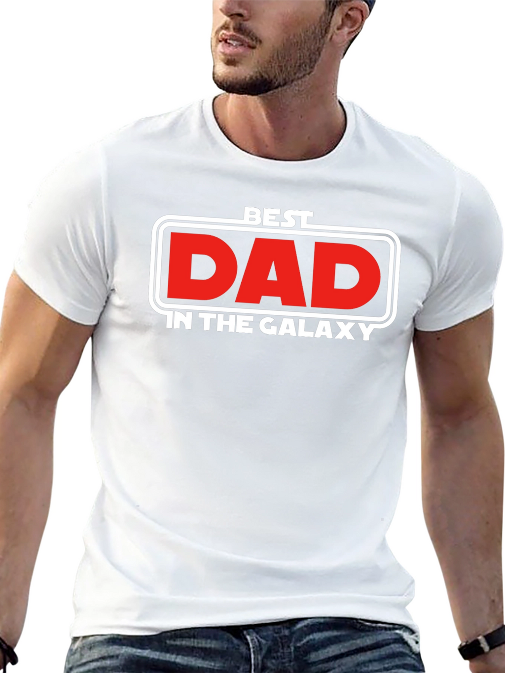 Best Dad in the Galaxy T-Shirt