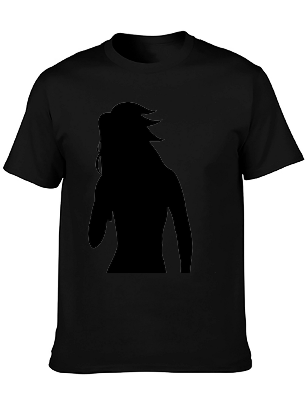 Silhouette Graphic Tee - Black Unisex T-Shirt