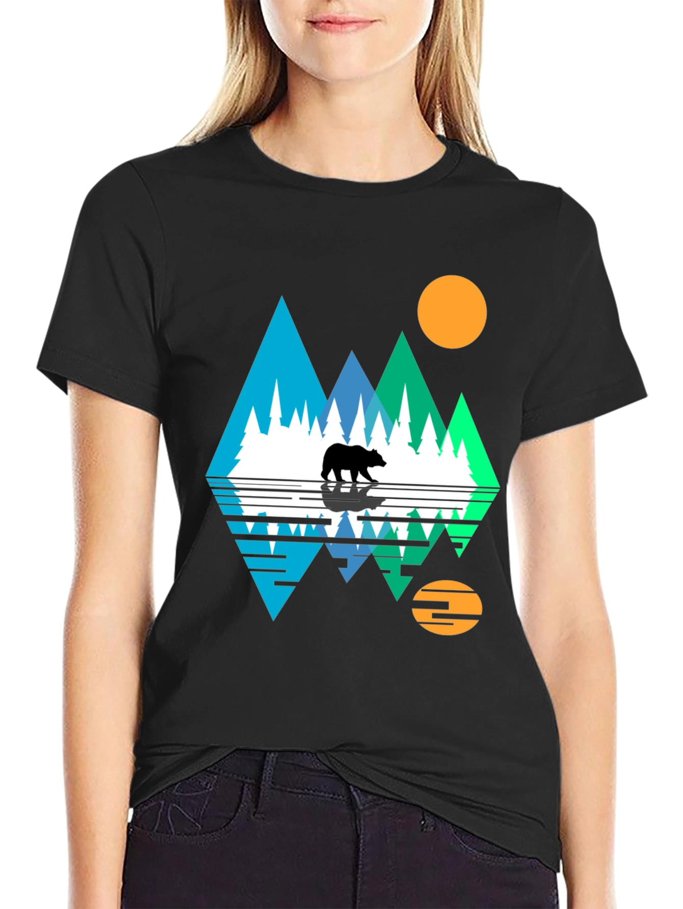 Bear Mountain Graphic T-Shirt