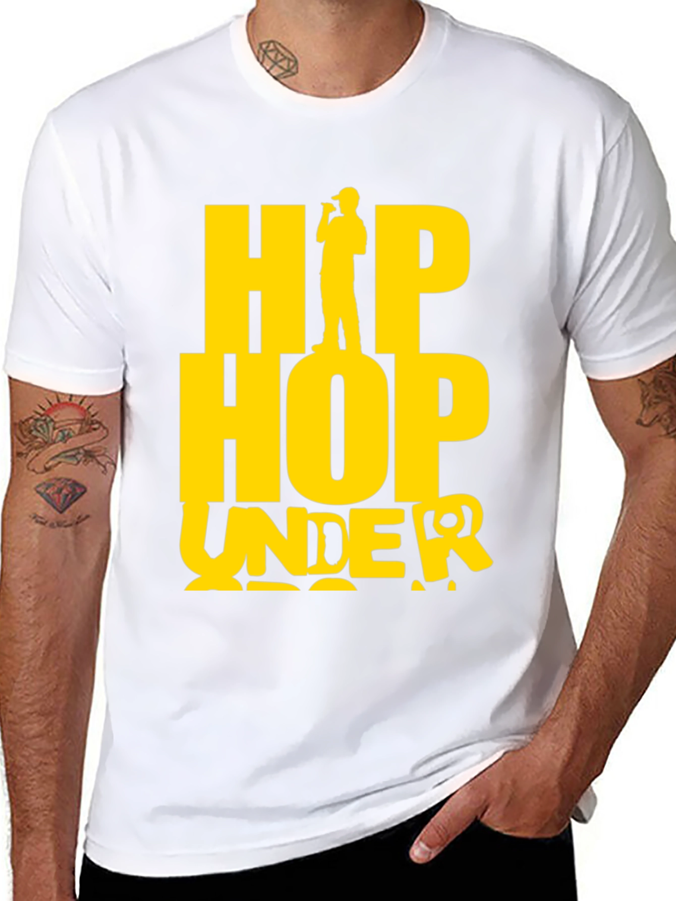 Hip Hop Under T-Shirt - Urban Style