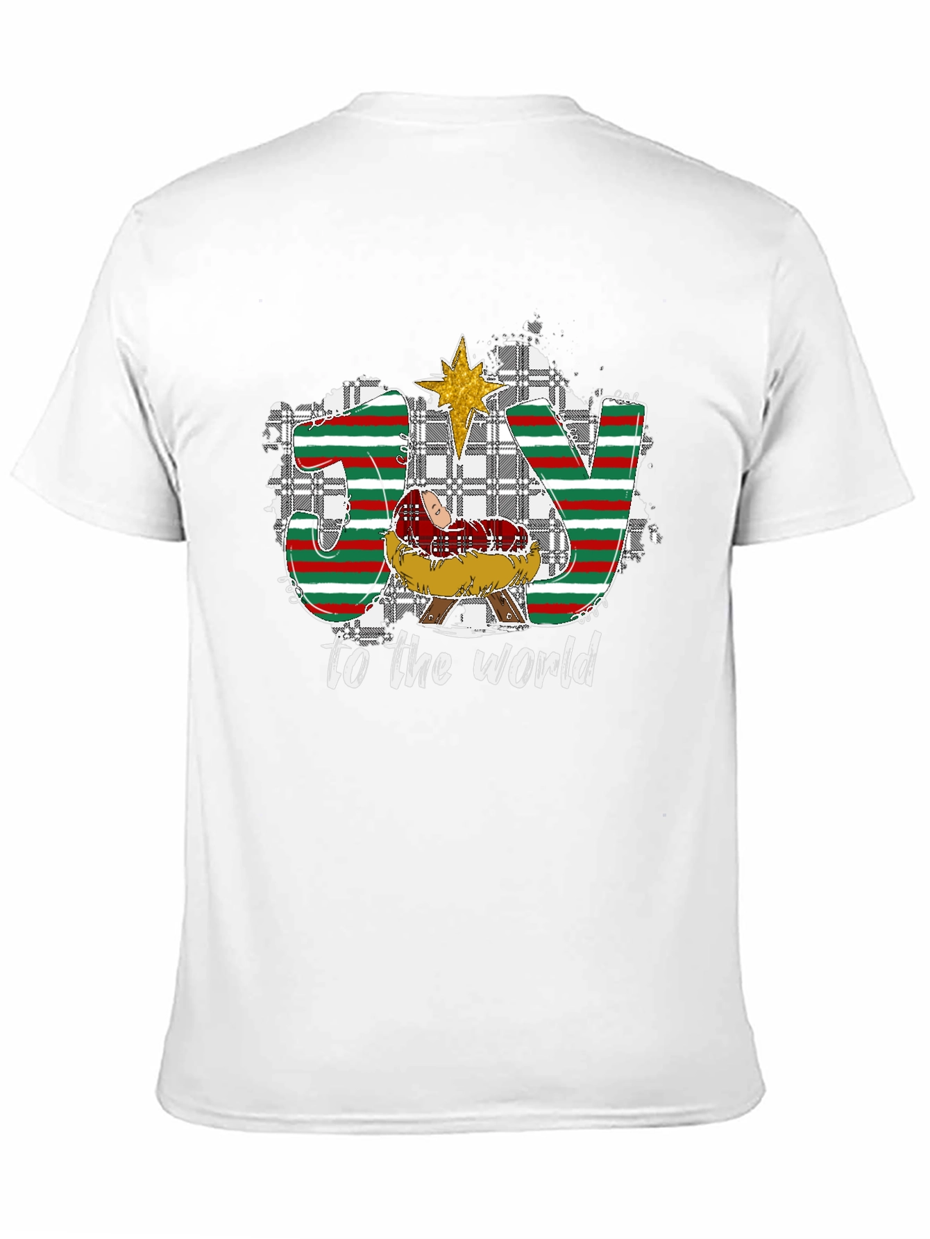 Joy To The World Nativity Christmas T-Shirt