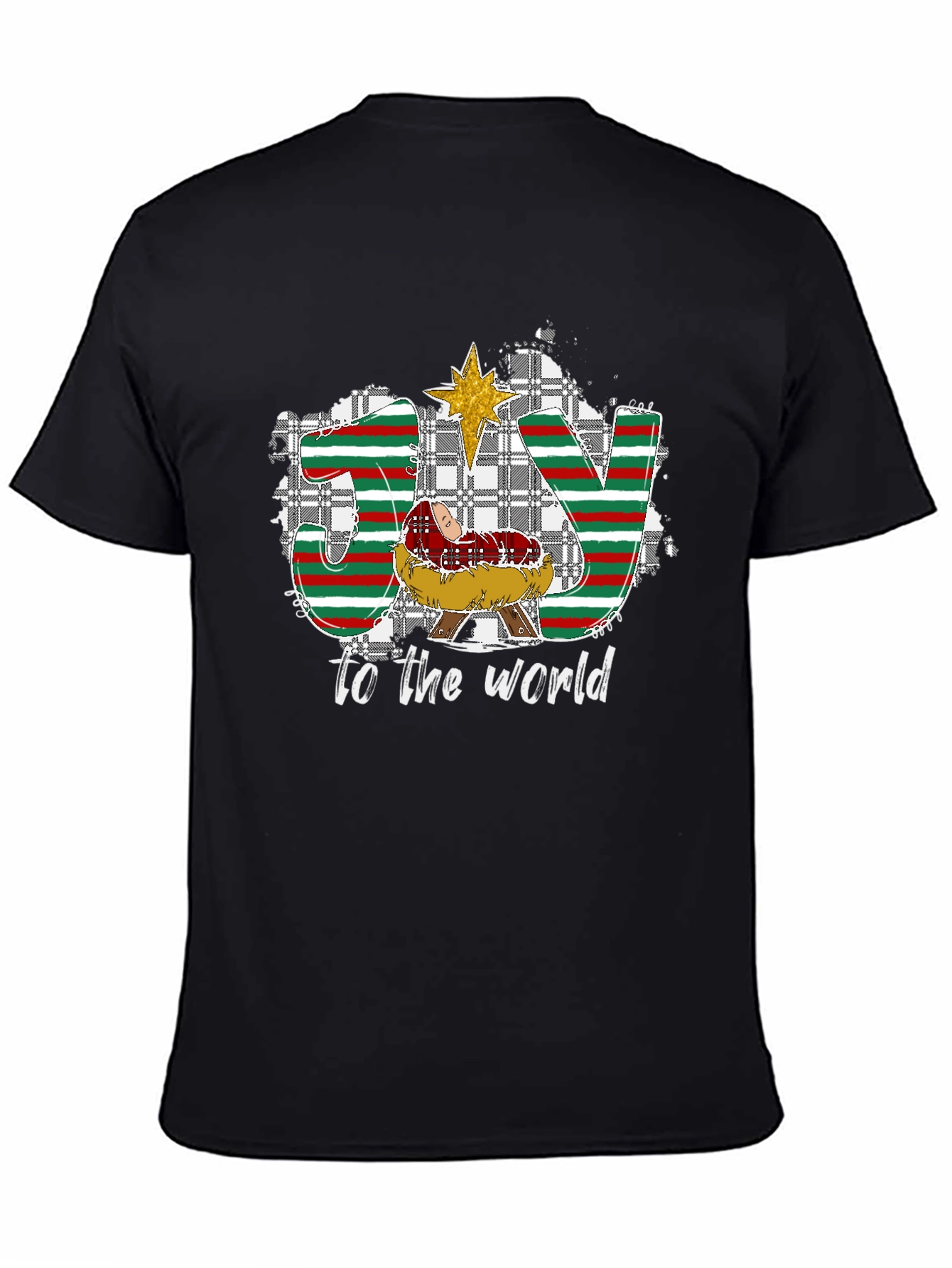 Joy To The World Nativity Christmas T-Shirt