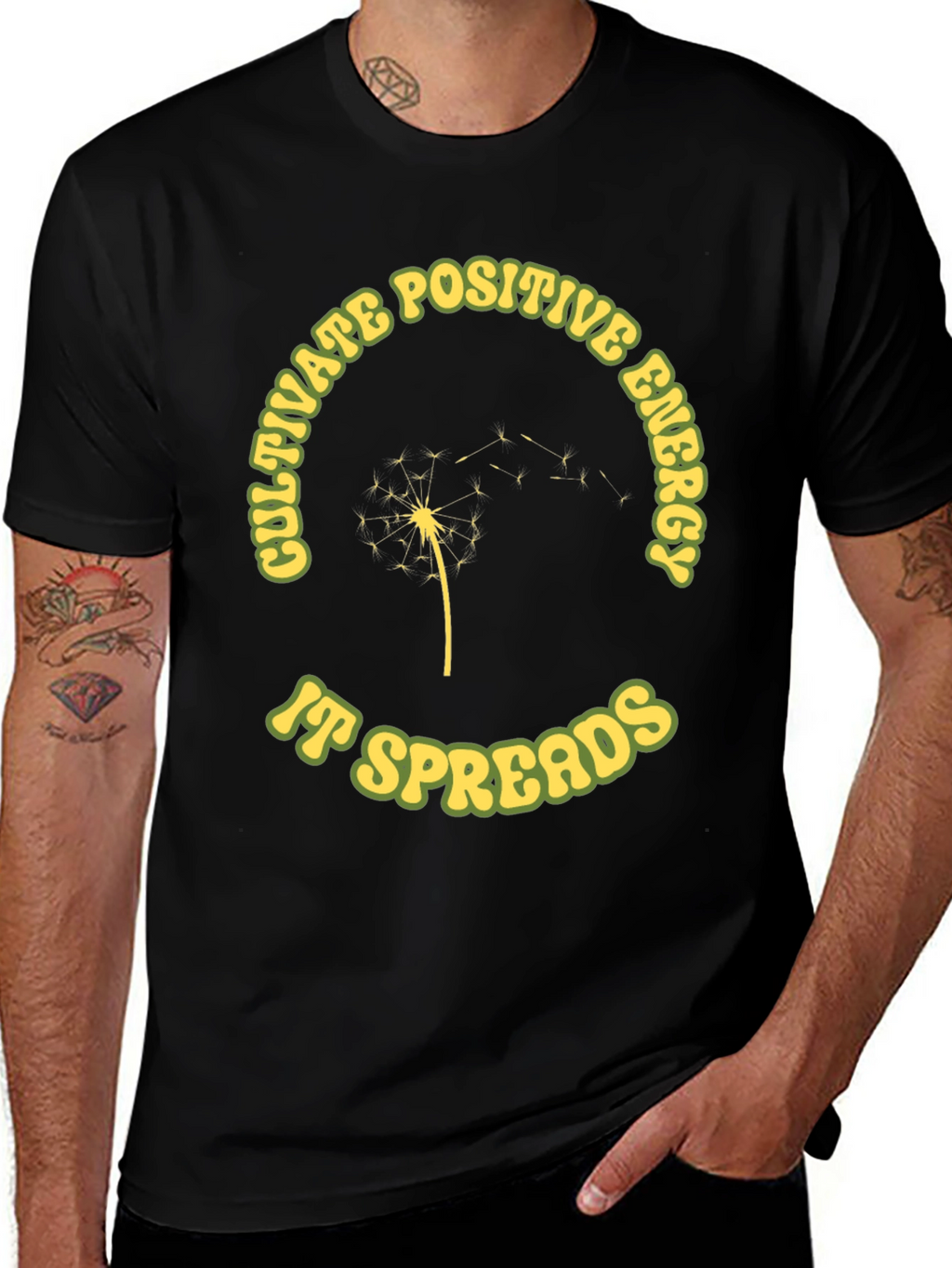 Cultivate Positive Energy Graphic Tee