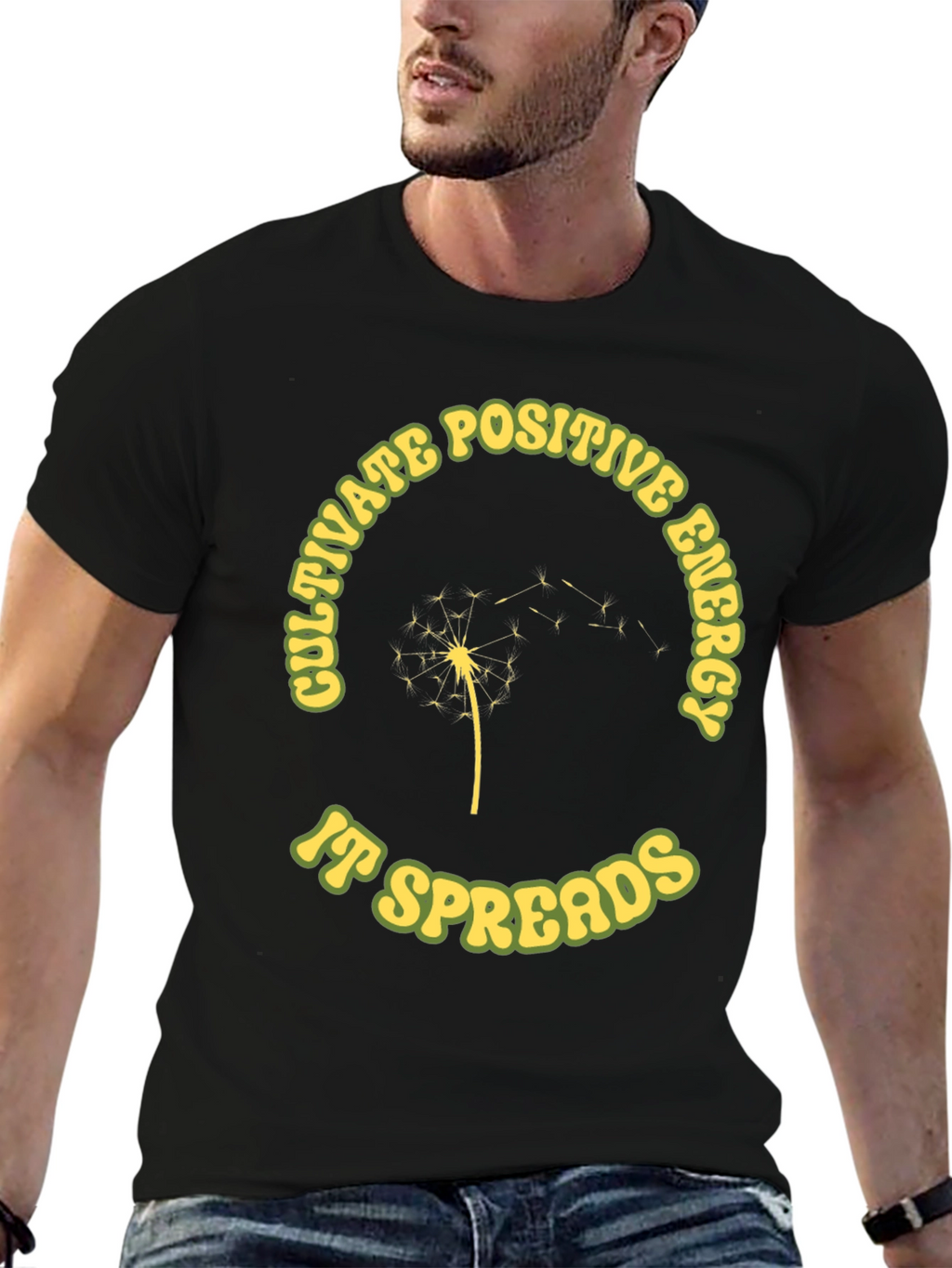 Cultivate Positive Energy Graphic Tee