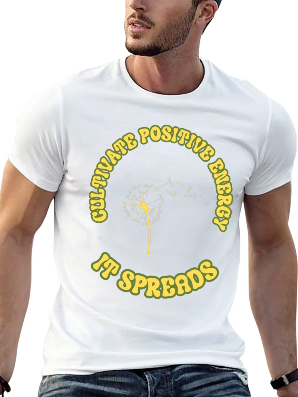 Cultivate Positive Energy Graphic Tee